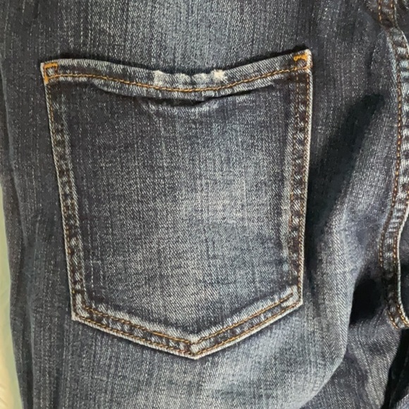 Guess Blue Boyfriend Jeans with Distressed Details - Picture 6 of 10